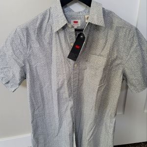 Levis mens pattern button down